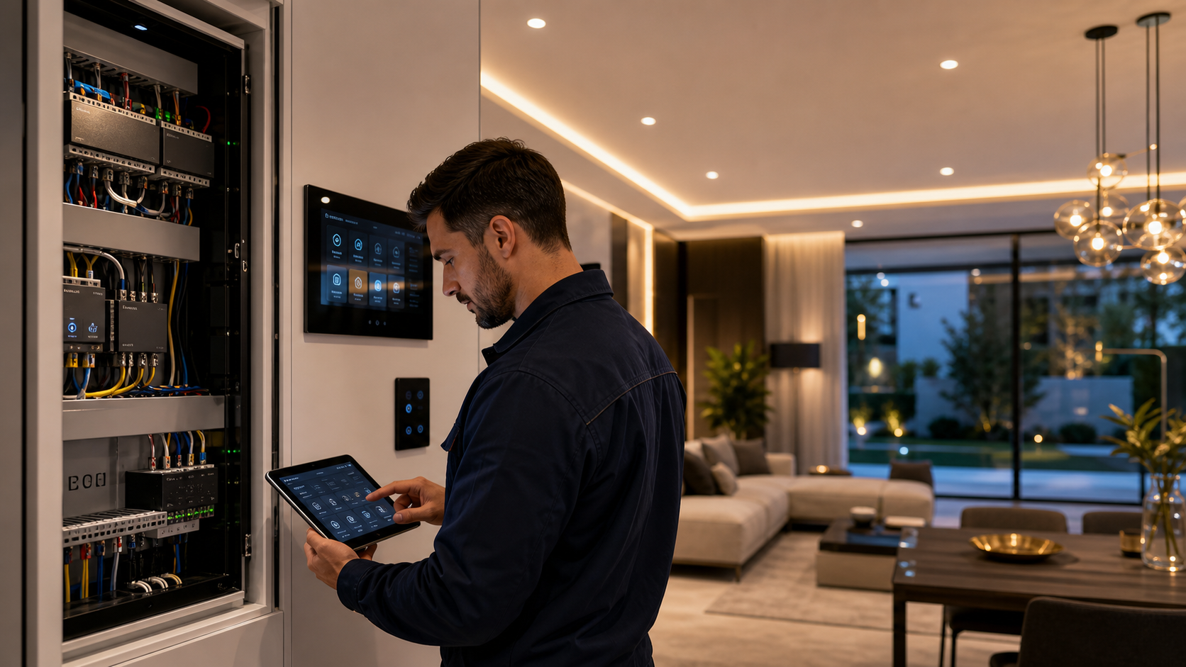 Villa Akıllı Ev Tesisatı
